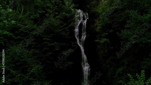 waterfall in the jungle