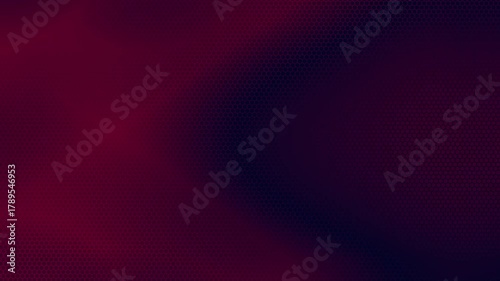Dynamic High-Speed Red Hexagonal Mesh Wave Texture Background with Abstract Digital Motion Flow