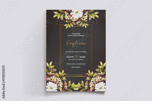 Save the date wedding invitation templates