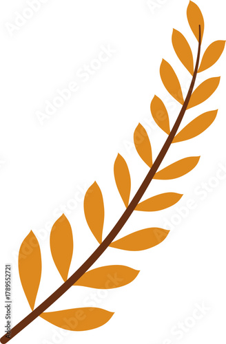 Autumn leaves vector illustration