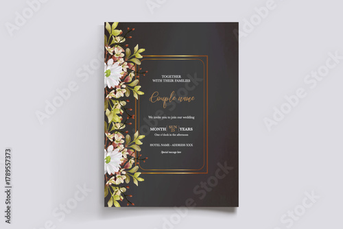 Save the date wedding invitation templates