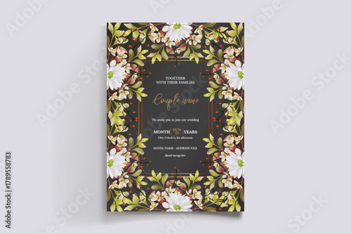 Save the date wedding invitation templates