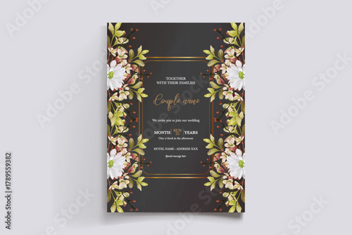 Save the date wedding invitation templates