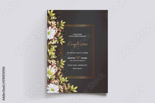 Save the date wedding invitation templates