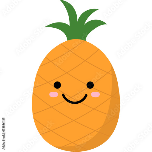 Cute Fruit Illustration