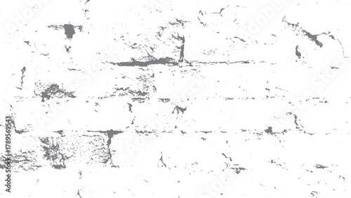 Grunge stain and crack texture abstract black and white background for decoration and design. Vintage rough surface texture with dark spots and scratches for grunge poster and graphic use. 
