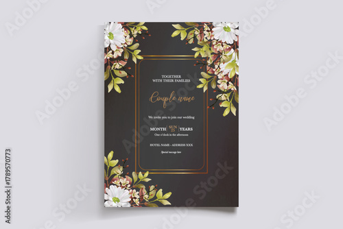 Save the date wedding invitation templates