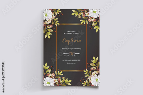 Save the date wedding invitation templates