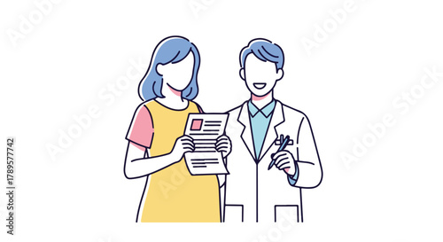 Patient Consults Doctor About Medical Results