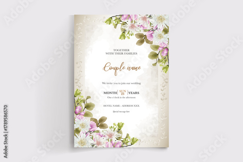Save the date wedding invitation templates
