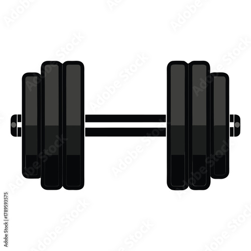 Dumbbell Icon for Fitness