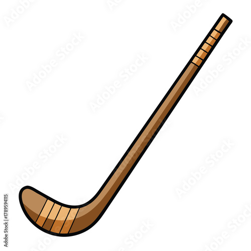 Hockey Stick Illustration