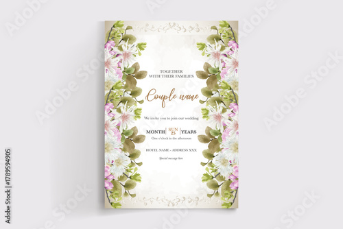 Save the date wedding invitation templates