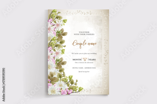 Save the date wedding invitation templates