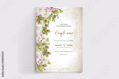 Save the date wedding invitation templates