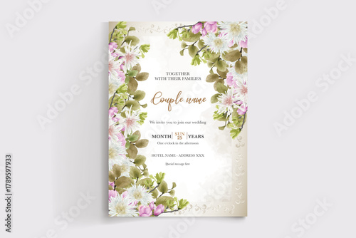 Save the date wedding invitation templates
