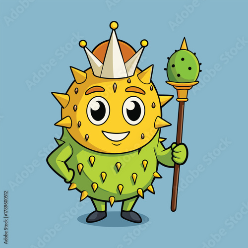 melon cartoon fruits