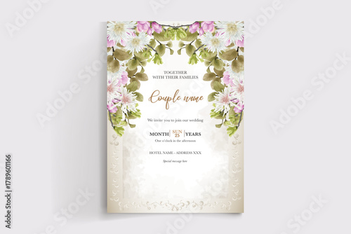 Save the date wedding invitation templates