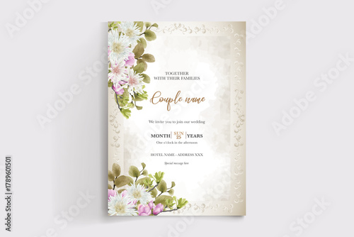 Save the date wedding invitation templates