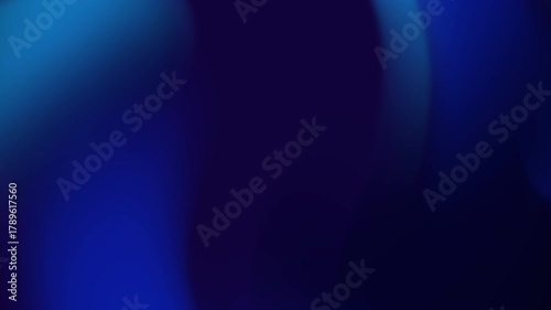 Abstract dark blue light beams and soft blurred gradient background