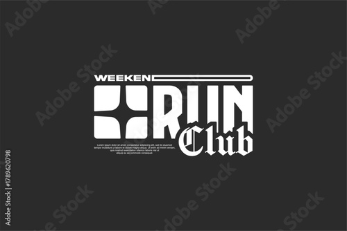 streetwear modern template asset