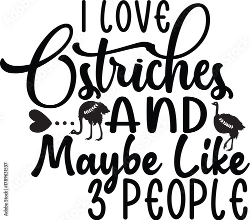 ostrich SVG Design