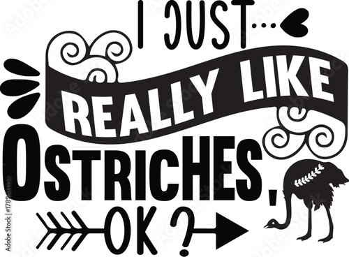 ostrich SVG Design
