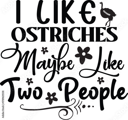 ostrich SVG Design