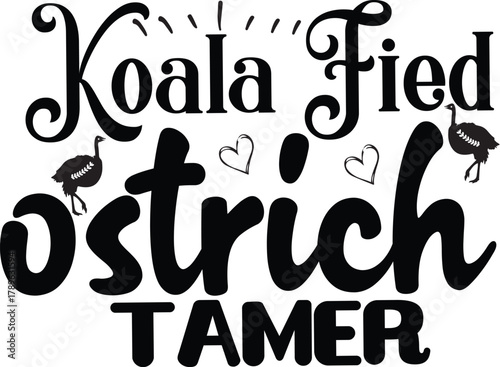 ostrich SVG Design