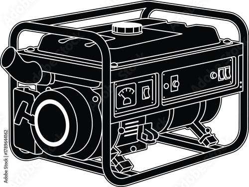 Portable generator power electricity supply backup energy equipment