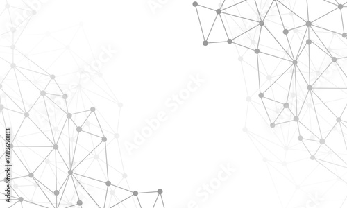 ネットワークの幾何学抽象背景