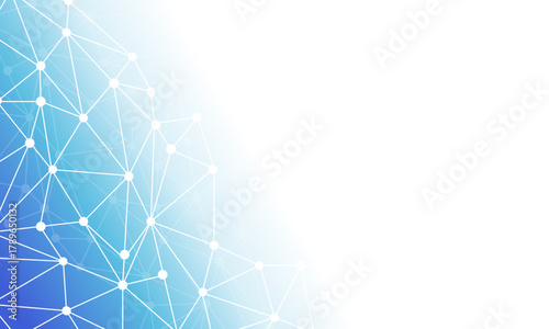 ネットワークの幾何学抽象背景
