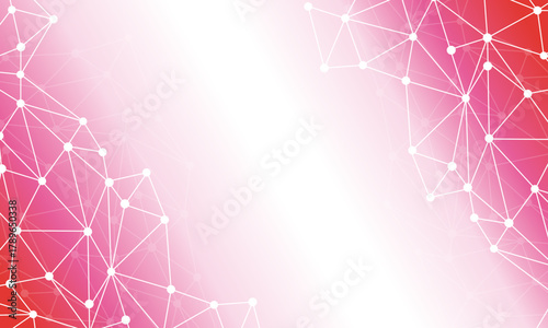 ネットワークの幾何学抽象背景