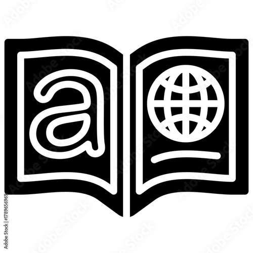 Language Book Icon