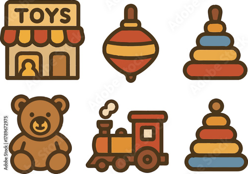 football with flat design style, eps 10 illustration