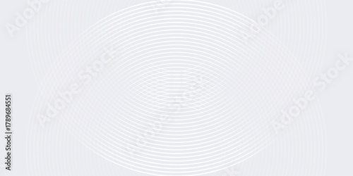 Simple nice grey background with dynamic circle modern pattern white good illustrations line space creative futuristic banner art