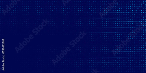 Blue dots Binary Data Software Programming Code Background. simple art nice good space