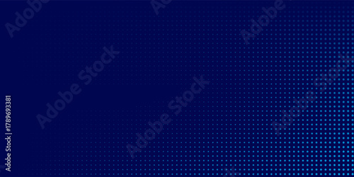 Blue dots Binary Data Software Programming Code Background. simple art