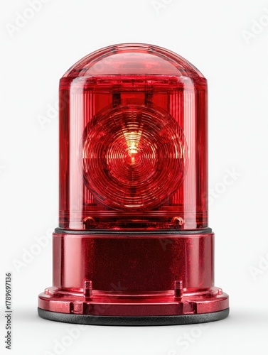Red flashing emergency light (1)