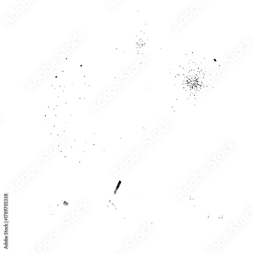 Abstract black and white art design featuring intricate patterns and textures for modern aesthetic appeal