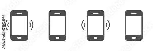 Warning sign no phone. No Smartphone and Cell Phone Allowed Sign - Vector Illustration of Prohibition Symbol for Mobile Phones. Mobile turn off of vector