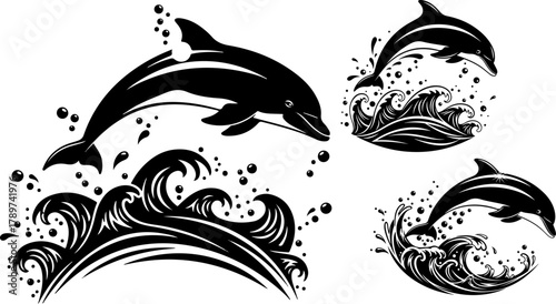 Elegant black and white portrait of a woman with a confident and serene expression