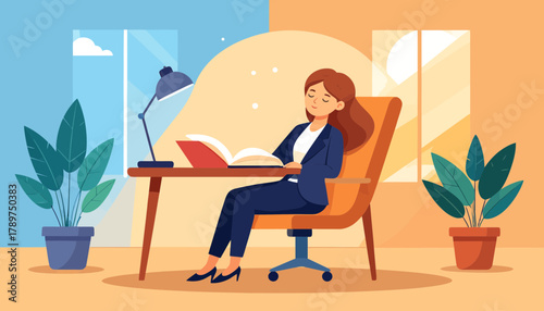 Exhausted professional struggling with overwhelming work tasks and long hours, leading to profound occupational burnout and mental stress