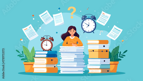 Overwhelmed and Stressed Navigating Burnout with Time Management and Organization