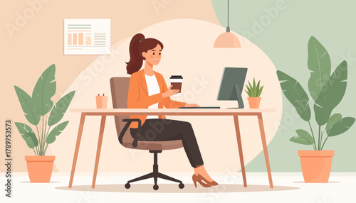 Burnout and Stress A Professional's Struggle at Work, Feeling Overwhelmed with Work