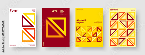 Modern Poster Design. Geometric Book Cover Layout. Creative Business Presentation Template. Report. Banner. Brochure. Flyer. Background. Portfolio. Notebook. Journal. Leaflet. Pamphlet