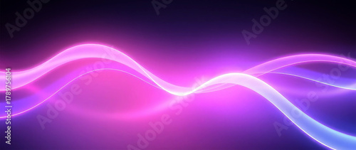 Soft gradient background featuring futuristic neon tones and smooth 3D wave flow. Perfect for web design, tech branding, and presentations.