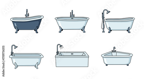 Discover elegant and modern bathtub designs for a luxurious bathroom renovation, showcasing various styles and features