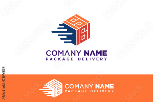 Creative SG letter speed box logo design vector template