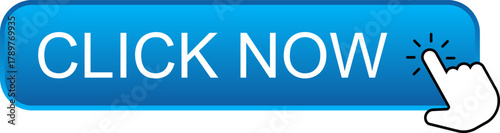 Shopping Cart Buy Now Button. Click Here Button. Buy now red button with hand cursor. Button hand pointer clicking. Click here banner. Online shopping. 